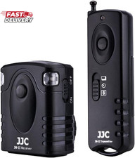 JJC Radio Wireless Remote Control Shutter Release for Canon EOS Rebel T7 T6 T5 E