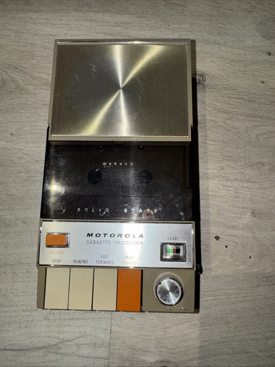 Ancien lecteur 8 pistes Motorola Auto Car état solide testé et