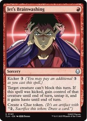 Jet's Brainwashing #143 Foil Avatar: The Last Airbender MTG