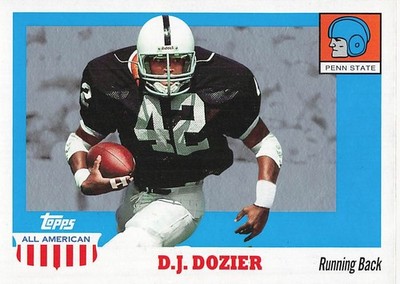 D.J. DOZIER 2005 TOPPS ALL-AMERICAN FOOTBALL #69
