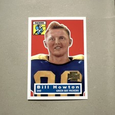 2001 NFL Topps Archives Reprints | Bill Howton | #6 | Green Bay Packers