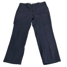 Bulwark FR Work Pants Men 43 (Tagged 44) Navy Flame Resistant Industrial Uniform