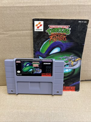 TMNT: Tournament Fighters Super Nintendo 1993 SNES Cartridge mit Anleitung