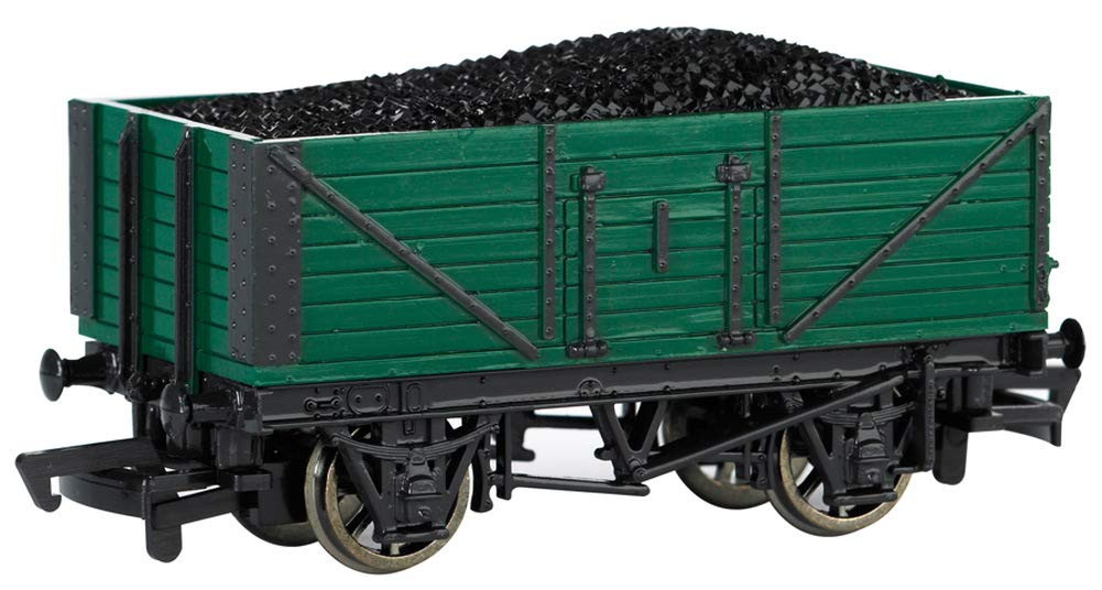 Bachmann HO Scale Thomas & Friends Green Coal Car Model Train 28-77029