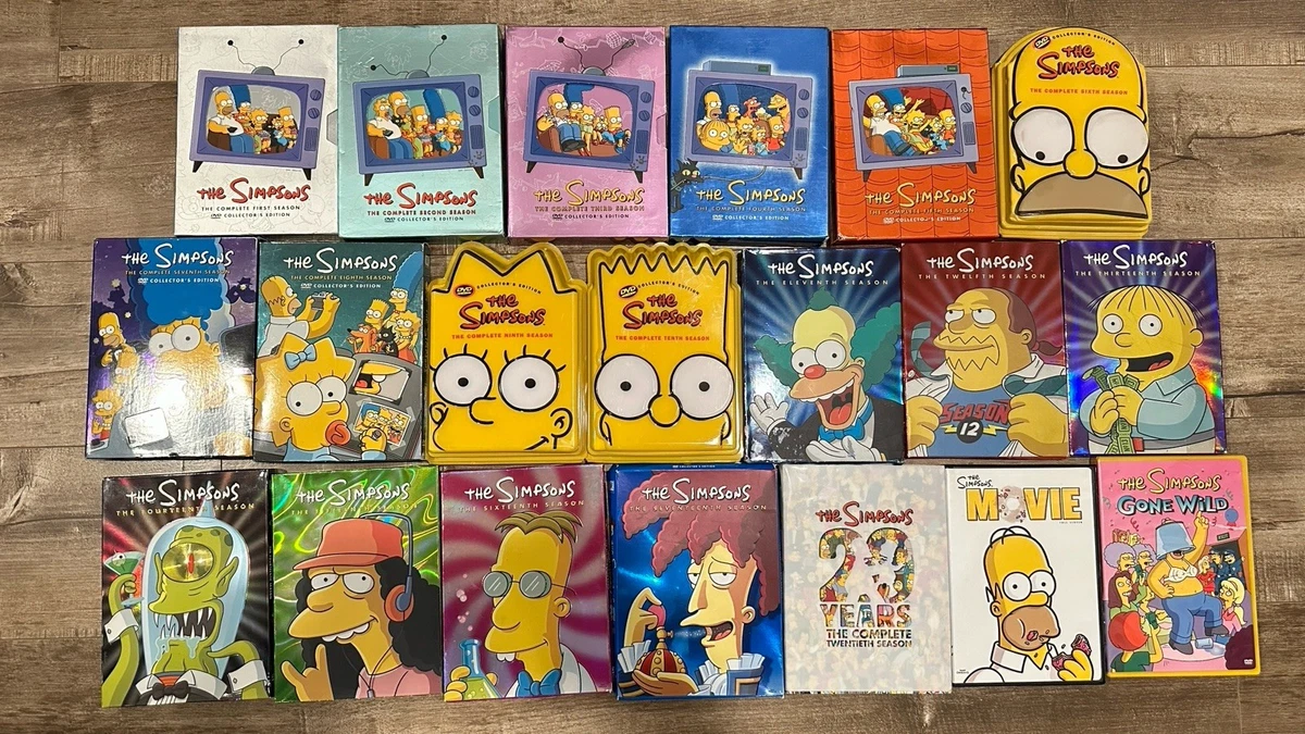 The Simpsons 10 Season DVDs for sale - eBay