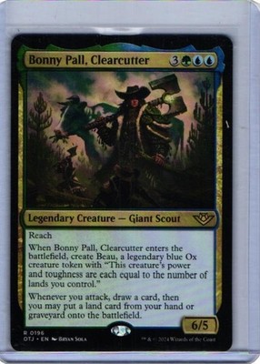 Bonny Pall, Clearcutter R Outlaws of Thunder Junction 196 NM