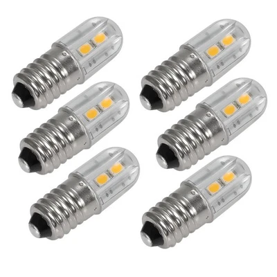 E10 6V LED-Schraubsockel Birne Leuchtmittel Lampe Leuchte Warmweiß - Bild 1 von 4