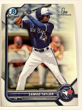 2022 Bowman Chrome Prospects 1st Bowman Samad Taylor #BCP-92