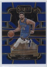 2023-24 Panini Select Concourse Blue Prizm Vasilije Micic #92 0w8