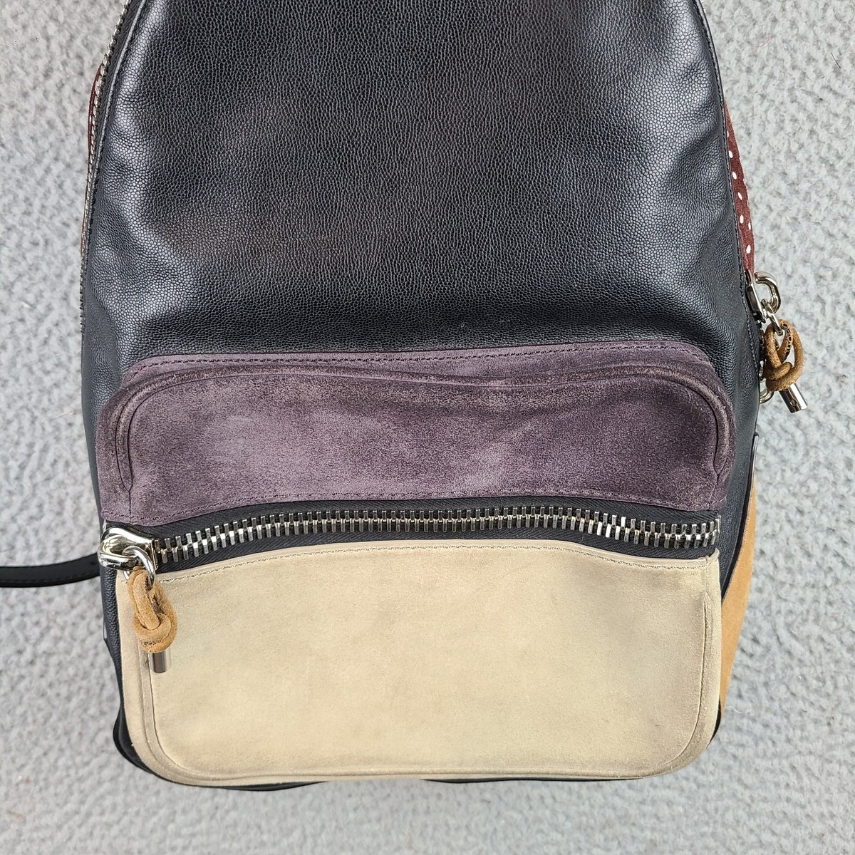 ALEXANDER WANG Berkeley Polka Dot Ponyhair Leather Backpack Bag | eBay