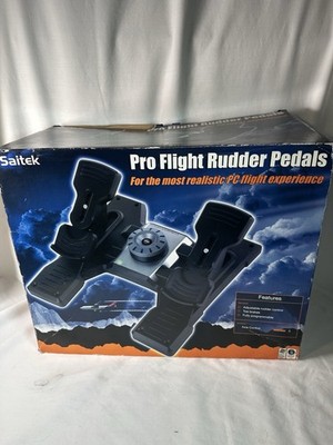 Brand New Logitech Saitek Pro Flight Rudder Pedals PZ35 USB