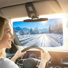 Sun Visor Extender for Car Upgraded UV400 Polarized -Glare Adjustable Universal