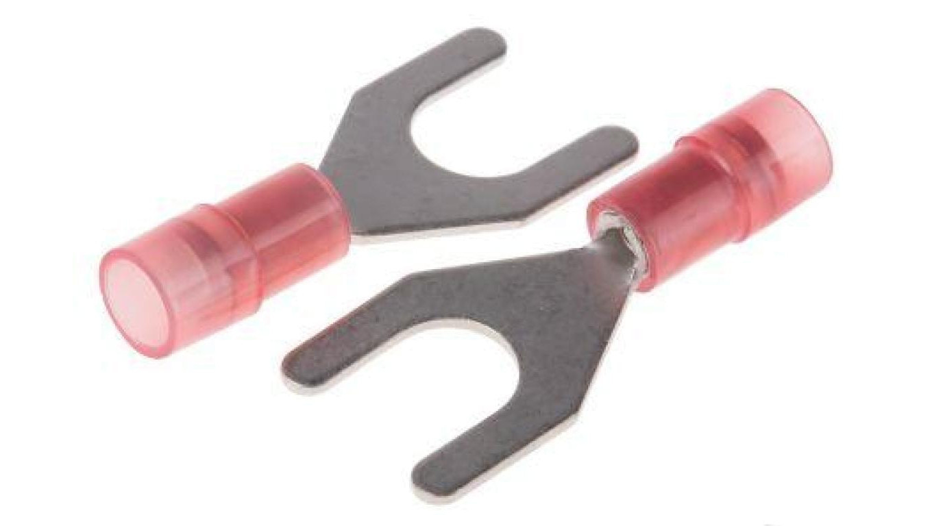 Конек для зацисковой изоляции, M6 (1/4), Черный 16AWG 1,5 мм2 22AWG 0,5мм