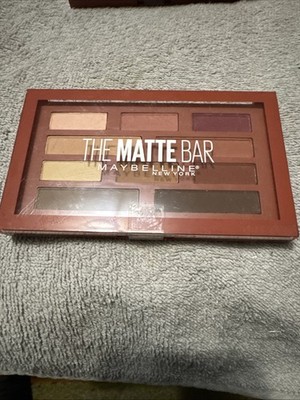  Maybelline Eye Shadow Palette #300 New York The Matte Bar Face Makeup 