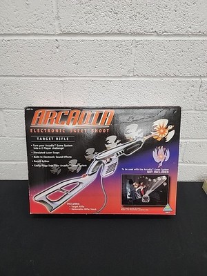 ToyMax Arcadia Electronic Skeet Shoot New In Open Box 1998