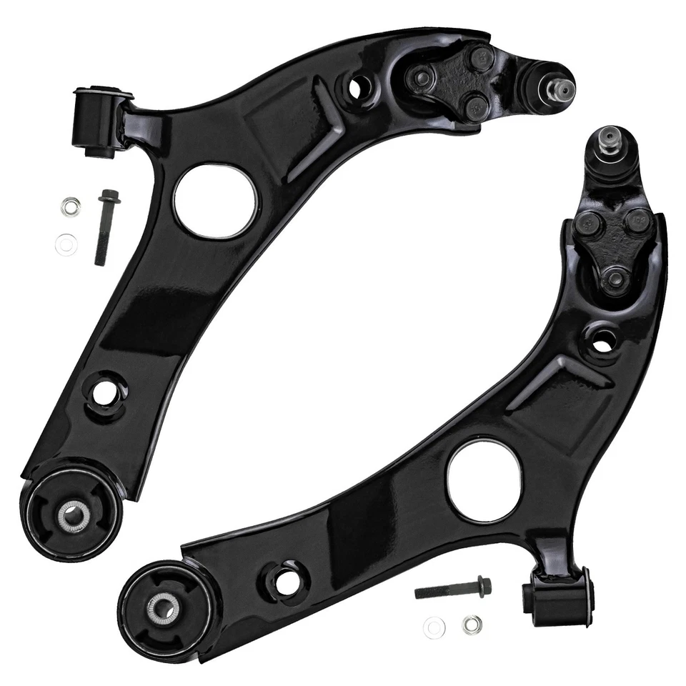 Conjunto de brazos de control inferiores delanteros extremos de varilla de amarre para Hyundai Sonata Kia Optima GAS Foto 3 de 4