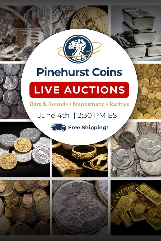 1-OFF GOLD & SILVER COINS!