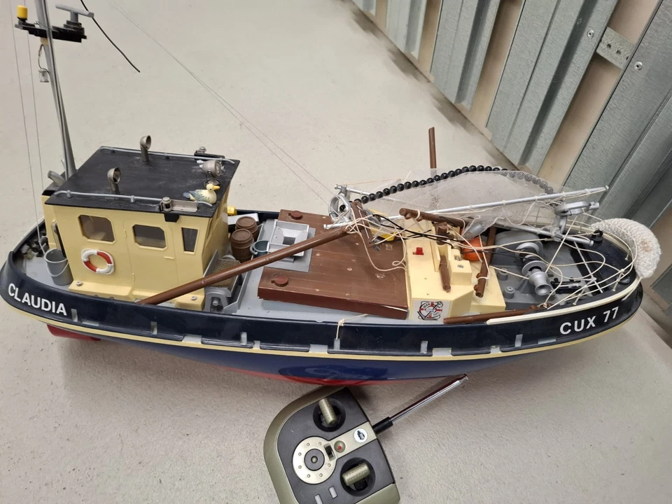 Modellboot Fischkutter „Claudia“ mit Fernsteuerung – Abholung in 82216