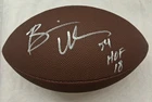 Brian Urlacher Chicago Bears Autographed Full Sized Wilson Football