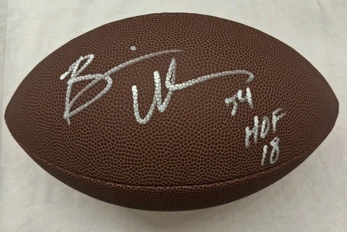 Brian Urlacher Chicago Bears Autographed Full Sized Wilson Football