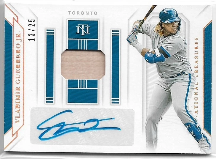 2019 Panini National Treasures - Vladimir Guerrero Jr. #GGS-VG for
