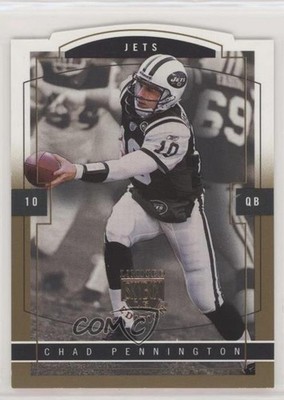 2003 Skybox LE Gold Proof 57/150 Chad Pennington #7 t3o