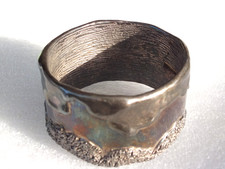 Vintage ,,LeBitski'' Armreif -Manschettenarmband - Silber 0,925 - 72 g - MG 75
