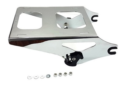 HARLEY Quick Detach Tour Box Mount Kit Chrome fits 2014-UP FLHT,  2014-UP FLHRC,