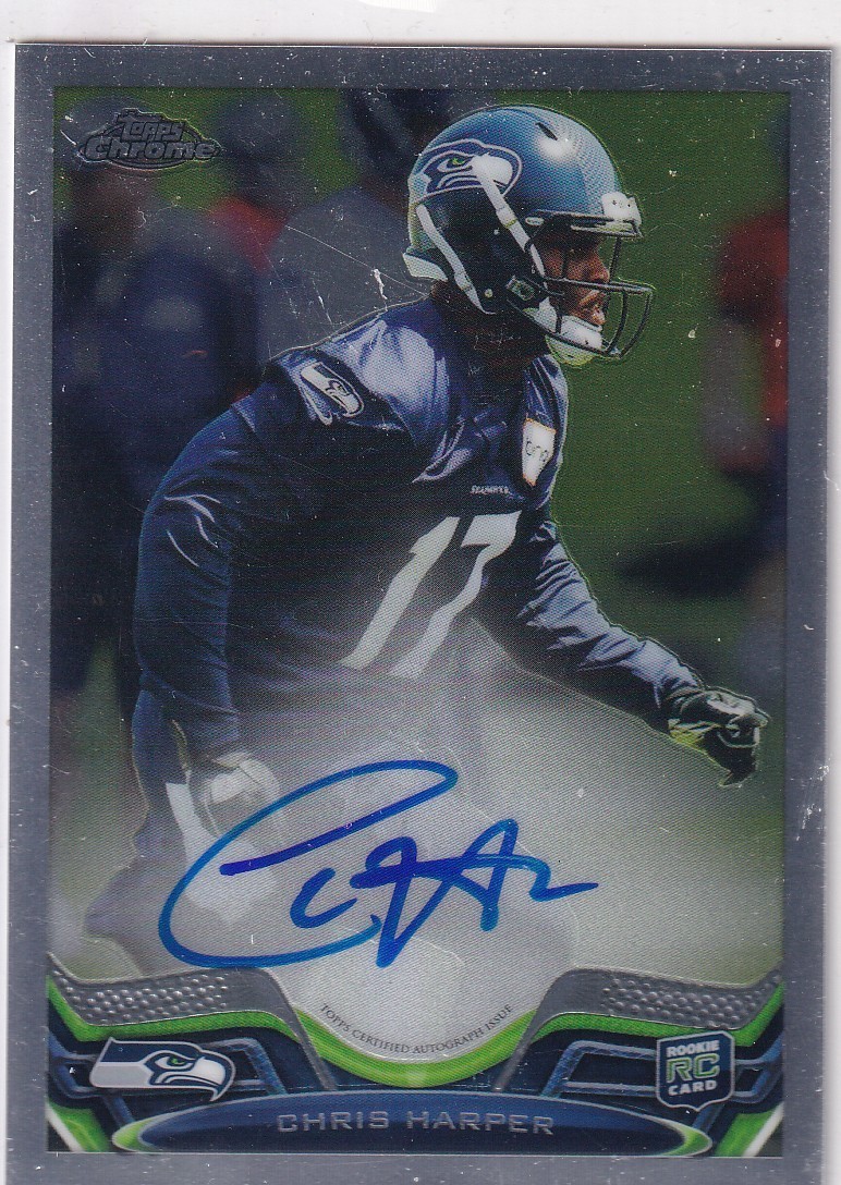 Chris Harper Topps Chrome #10 Autograph