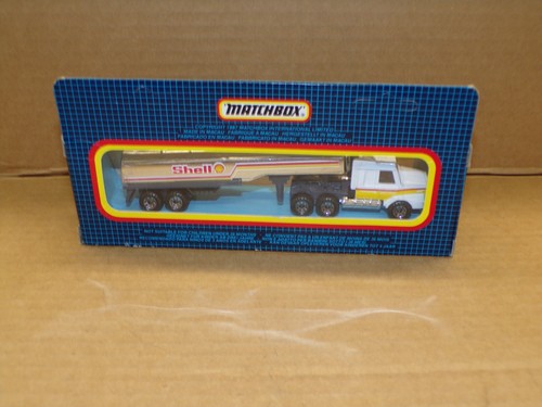 1987 Matchbox Convoy SHELL MOTOR OIL SCANIA PETROL TANKER #CY17 - NOS ! - Picture 2 of 6
