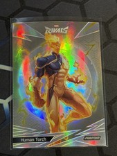 2025 Kakawow Phantom Marvel Rivals Silver Refractor Human Torch #PMR-I-36