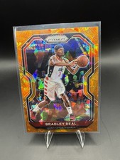 2020-21 Panini Prizm Bradley Beal #230 Orange Ice Prizm Washington Wizards NBA