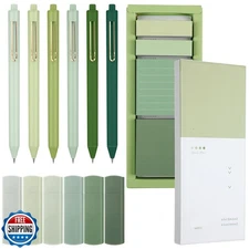 Resurhang Aesthetic Stationery Set Supplies Sticky Notes Set 6 Mi