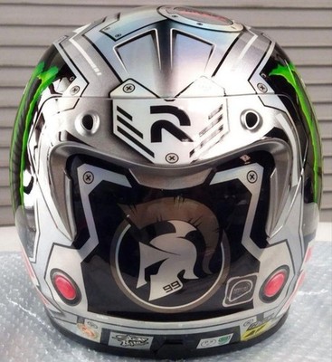 HJC RPHA 10 Plus Speed Machine L Terminator T-800 Design Helmet | eBay