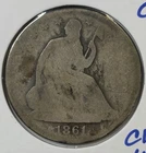 1861-O 50c Seated Liberty Half Dollar ** AQ35389