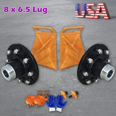 New upgrade superior Shipping Container Wheels/8x6.5 Lug/Container mobile Kits