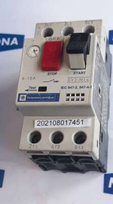 Telemecanique Motorschutzschalter GV2  6-10A IEC 947-2 947 4 1