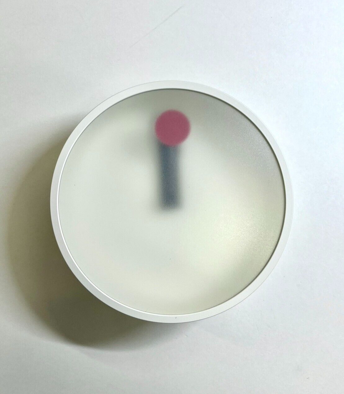 Takata Lemnos kehai KM22-01 Wall Clock Analog Aluminum White Diameter130mm NEW