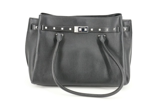 addison medium pebbled leather tote