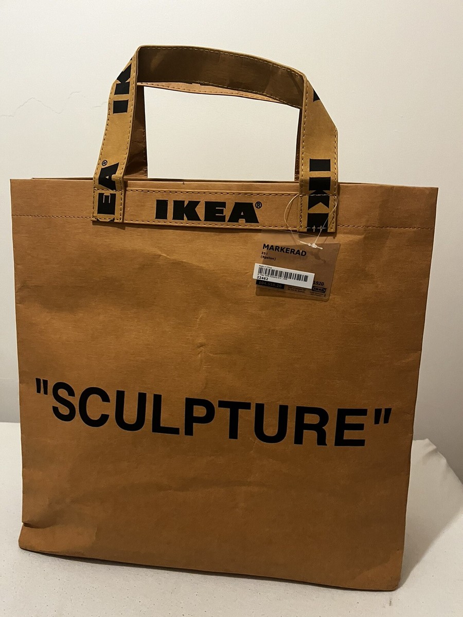 IKEA Virgil Abloh sculpture♡2点セット IKEA X VIRGIL ABLOH OFF WHITE “SCULPTURE” BAG SET X 2 LIMITED