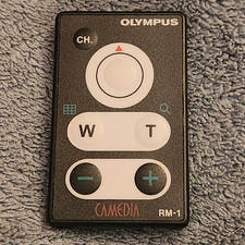 OEM Olympus Camedia RM-1 Camcorder Remote Control w/ Fresh Battery - Qwik Ship 