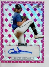 2022 Leaf Perfect Game Nat'l Show Metal Pink MA-CH1 Colton Hartman 2/6