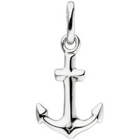 AnhäNger Halsschmuck, Anker Schiffsanker Aus 925 Sterlingsilber, Rhodiniert