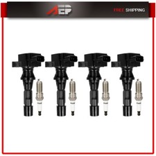 Ignition Coils & Spark Plugs For Mazda MX-5 Miata 2006-2015 Mazda 3 2.0L 2006-13
