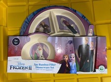 Disney Frozen 2 5pc Bamboo Dinnerware Set