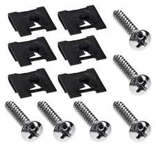 1964-66 Headlamp Rim Screws & Nuts for Chevy, GMC Truck