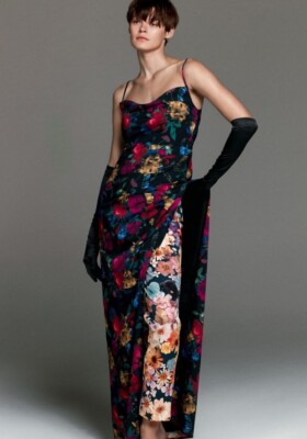 New Anthropologie Hutch Pleated Maxi Dress Size 2P | eBay