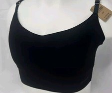 Victoria's Secret Black Lightly Lined Sports Bra Size Small Brand New with Tags