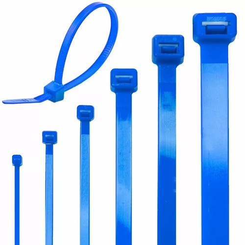 100 Pack Cable Ties All Sizes & Colours Tie Wraps Nylon Zip Ties Strong Extra - Picture 21 of 22