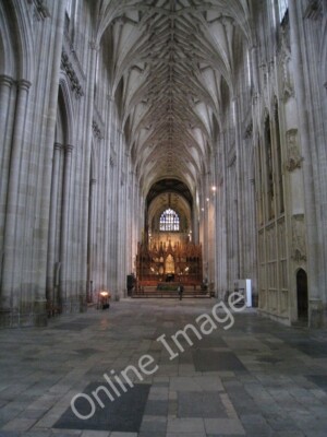 Photo 6x4 The Great Nave - Winchester Each year for a few weeks in Februa c2010